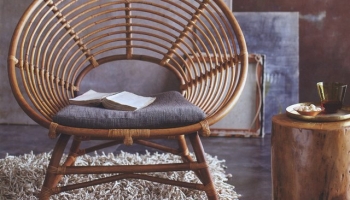 Bamboo chair lounge